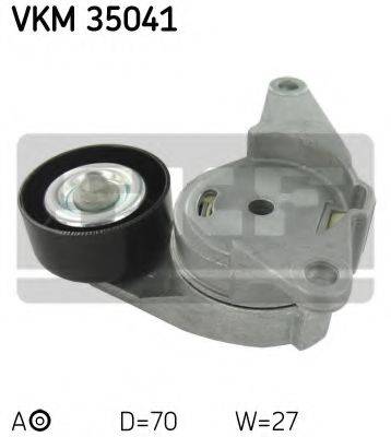 VAUXHALL 48 17 877 Натяжний ролик, полікліновий ремінь
