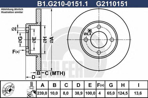 GALFER B1.G210-0151.1