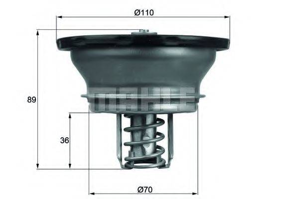 RENAULT 7421237213 Термостат, охолоджуюча рідина