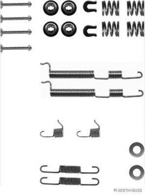 OJD (QUICK BRAKE) 105-0765 Комплектуючі, гальмівна колодка