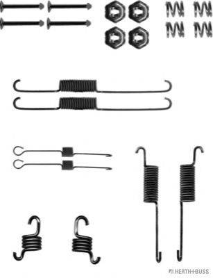 OJD (QUICK BRAKE) 105-0809 Комплектуючі, гальмівна колодка