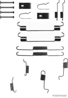 OJD 105-0742 Комплектуючі, гальмівна колодка