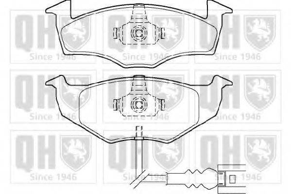 A.P. LP1709 Комплект гальмівних колодок, дискове гальмо