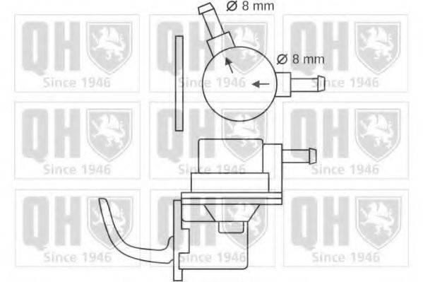 ACDELCO 461 302 Паливний насос