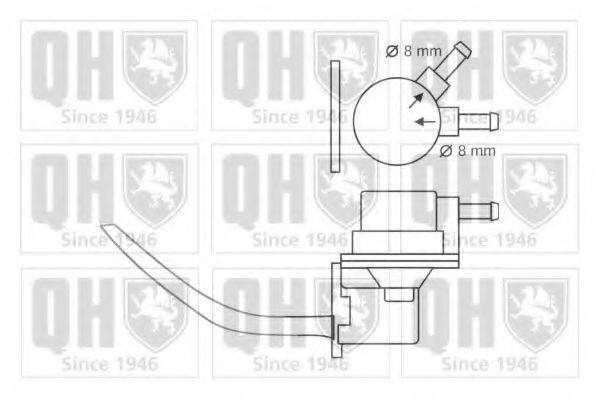FORD 1 505 008 Паливний насос
