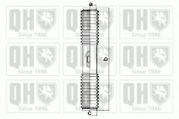 OPEL 1609068 Комплект пильника, рульове керування