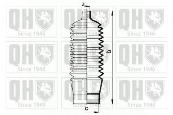 DAIHATSU 5652802000 Комплект пильника, рульове керування