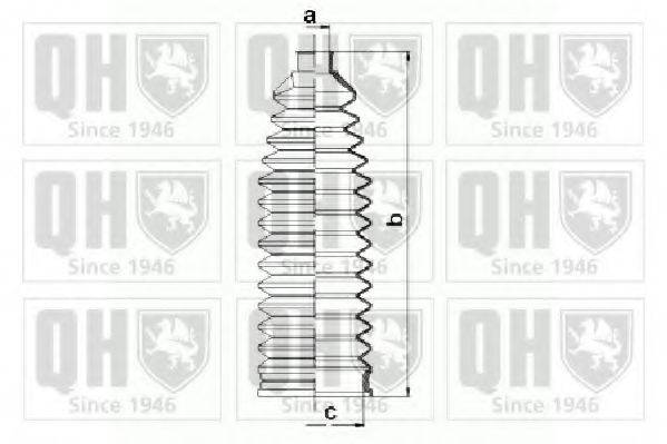 FIAT 12 802 043 Комплект пильника, рульове керування