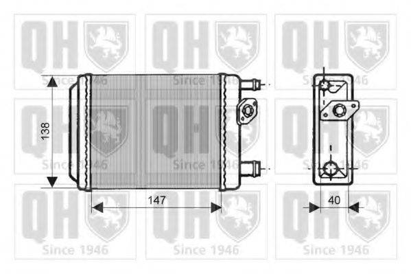 RENAULT 77 00 577 258 Теплообмінник, опалення салону
