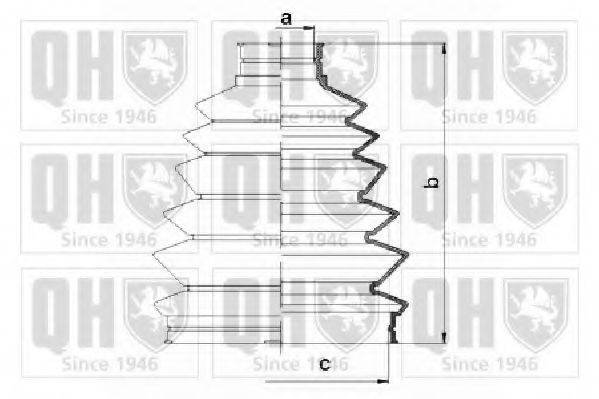 TOYOTA 04438-48020 Комплект пильника, приводний вал