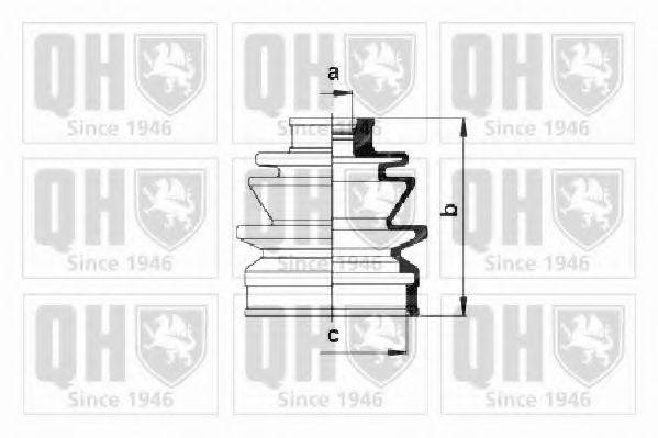 DAIHATSU 43447-87207 Комплект пильника, приводний вал