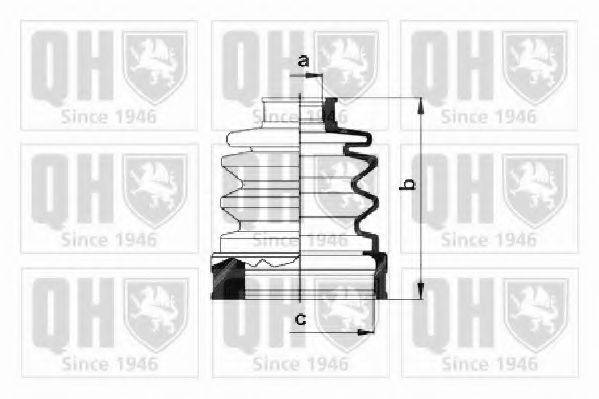 DAIHATSU 04438-87111 Комплект пильника, приводний вал