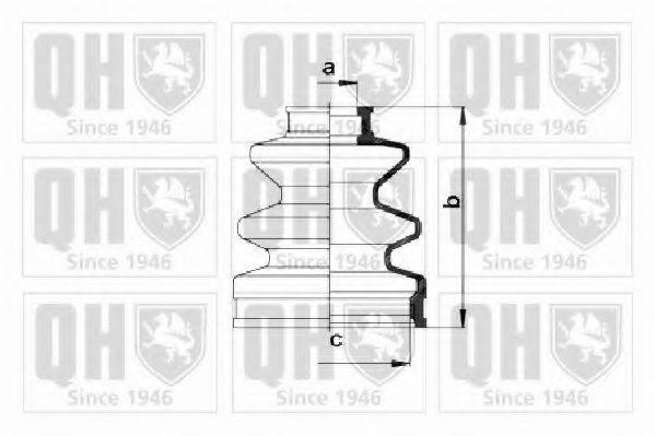 HONDA 44315-SB2-003 Комплект пильника, приводний вал
