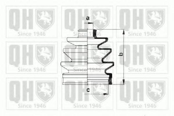 DAIHATSU 04438-87113 Комплект пильника, приводний вал