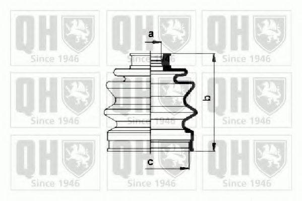 DAIHATSU 04438-87F35 Комплект пильника, приводний вал