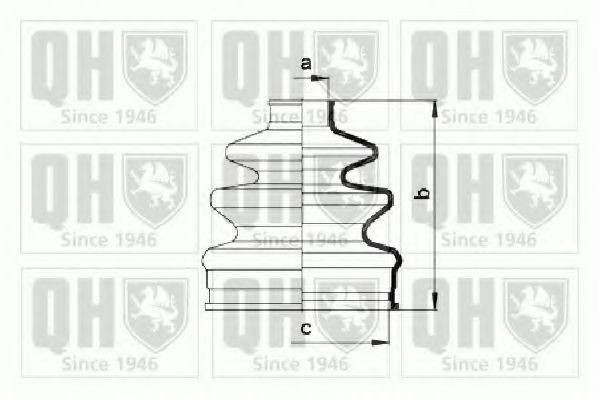 CHRYSLER 4 7962 233 Комплект пильника, приводний вал