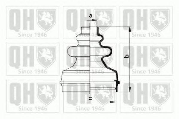 FIAT 96 210 475 80 Комплект пильника, приводний вал