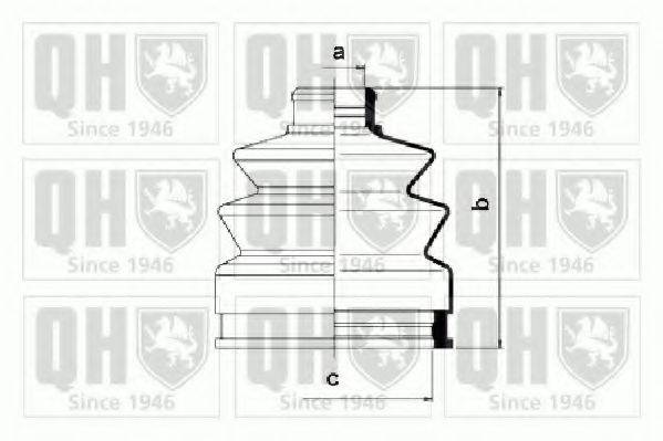 FIAT 761 1842 Комплект пильника, приводний вал