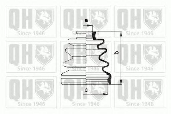 TOYOTA 04438 97404 Комплект пильника, приводний вал