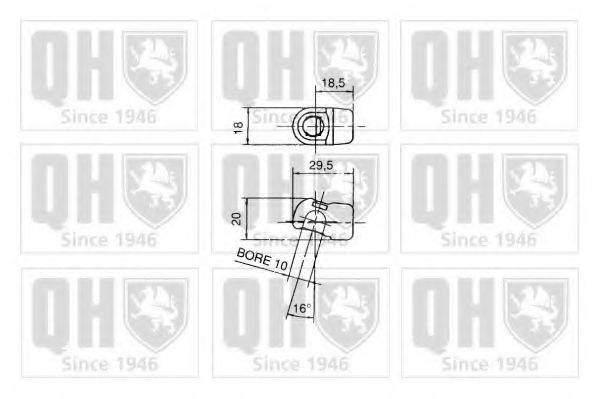 STABILUS 8484CV Газова пружина, кришка багажника
