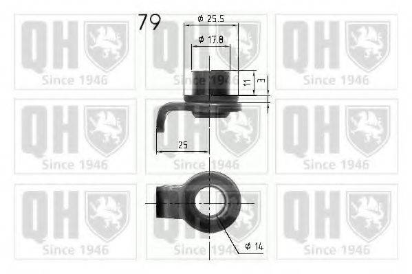 QUINTON HAZELL 140207 Газова пружина, кришка багажника