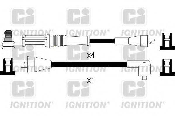 LUCAS CAV DKB314 Комплект дротів запалювання