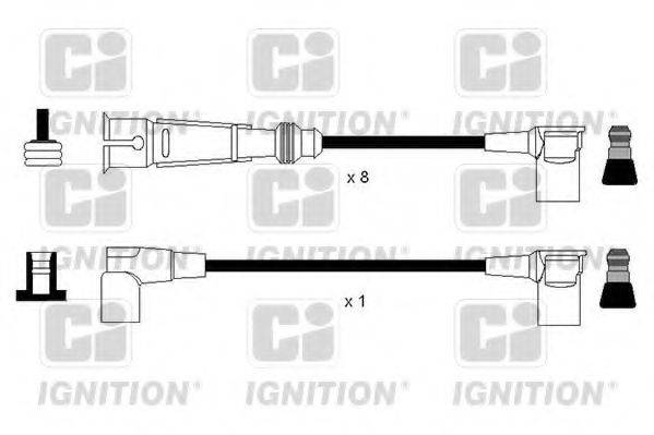 LUCAS CAV DKC244 Комплект дротів запалювання