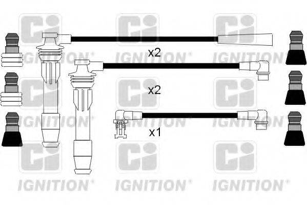 LUCAS CAV DKB397 Комплект дротів запалювання