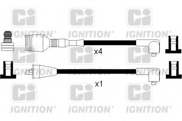 LUCAS CAV DKB128 Комплект дротів запалювання