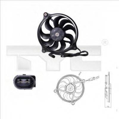 VW 3B0959453B Вентилятор, охолодження двигуна