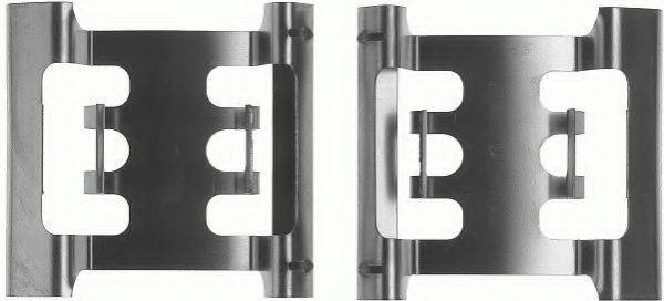 PEX 1041 Комплектуючі, колодки дискового гальма