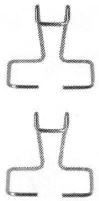 OJD (QUICK BRAKE) 1111 Комплектуючі, колодки дискового гальма