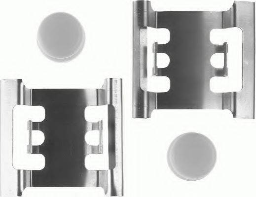 PEX 1145 Комплектуючі, колодки дискового гальма