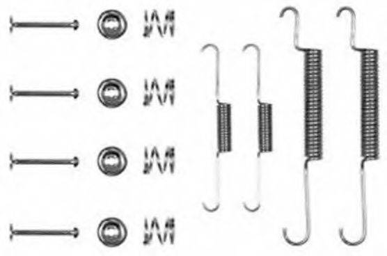 OJD (QUICK BRAKE) 556 Комплектуючі, гальмівна колодка