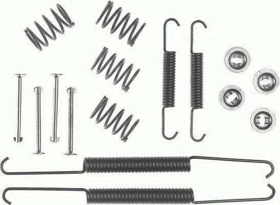 OJD (QUICK BRAKE) 507 Комплектуючі, гальмівна колодка