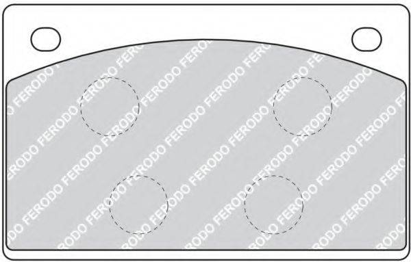 BENTLEY CD6396 Комплект гальмівних колодок, дискове гальмо