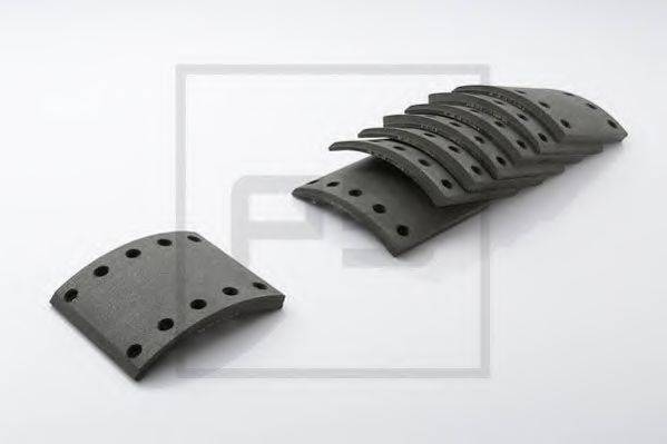 PE AUTOMOTIVE 19032 Комплект гальмівних черевиків, барабанні гальма