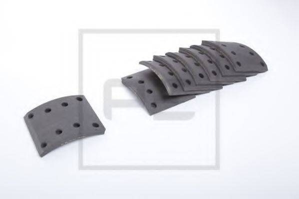 PE AUTOMOTIVE 19486 Комплект гальмівних черевиків, барабанні гальма