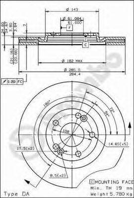 MAPCO 16042 Шарнірний комплект, приводний вал