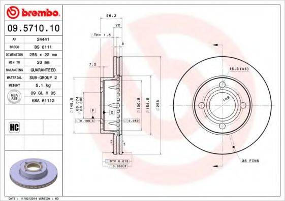 MAPCO 16096 Приводний вал