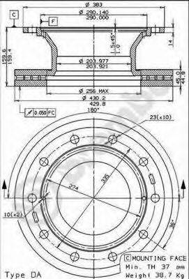 BREMBO 09.7383.20