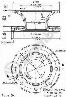 BREMBO 09.7804.10
