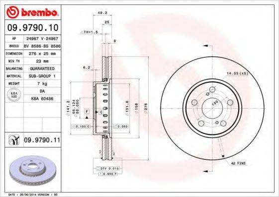 BREMBO 09.9790.10