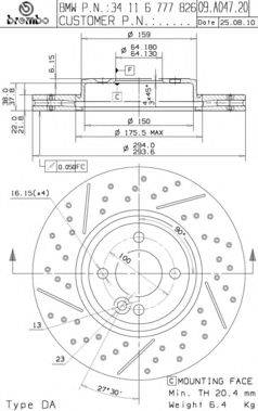 BREMBO 09.A047.20