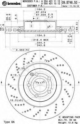 BREMBO 09.B746.51