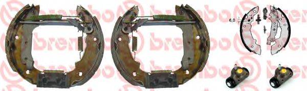 VALEO 554519 Комплект гальмівних колодок