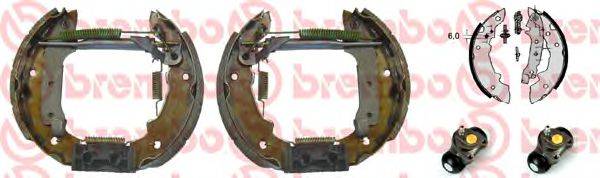 VALEO 554522 Комплект гальмівних колодок