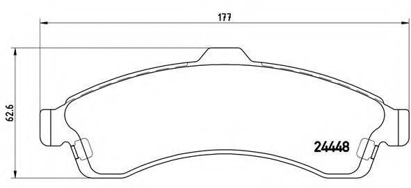 BREMBO P 10 009