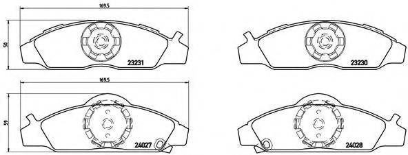 BREMBO P 15 008