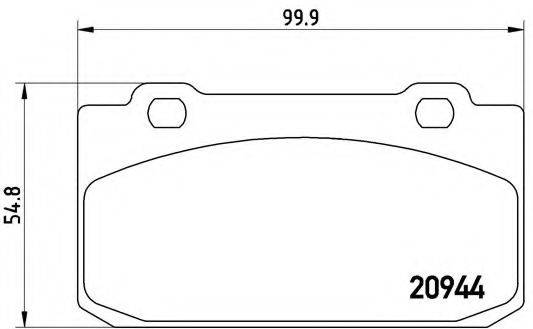 BREMBO P 23 027